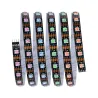 Kit Strip LED 1,5m Dynamic Rainbow RGB IP20 4,8W 12V CC noir Métal