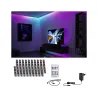 Kit Strip LED 3m Dynamic Rainbow RGB IP20 8,5W 12V CC noir Métal
