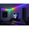 Kit Strip LED 3m Dynamic Rainbow RGB IP20 8,5W 12V CC noir Métal