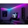 Kit Strip LED 3m Dynamic Rainbow RGB IP20 8,5W 12V CC noir Métal