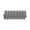 Kit Strip LED Dynamic 5m Rainbow RGB IP20 ?W 12V CC noir Métal