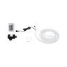 Kit de Strips extérieur SimpLED 3m RGB 19,5W 230/24V CC Blanc plastique