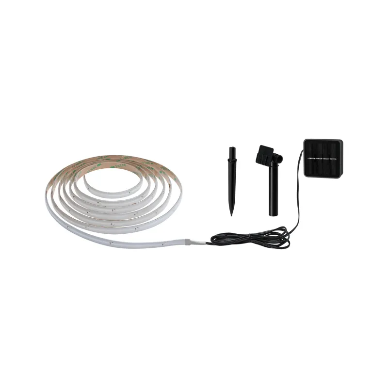 Strip LED solaire 3m RGBY avec Détecteur crépusc. batterie 0,3W 1,2V nr