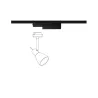 Adaptateur de Spot URail ZB 0-50W Noir dépoli 230V plastique On/Off/grd
