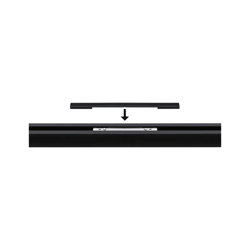 Connector-Inlay URail Cover Noir /Transparent synthétique