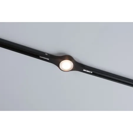 URail LED conn en ligne 1x5,3W Nr dépoli 230V, métal gradable 2700K
