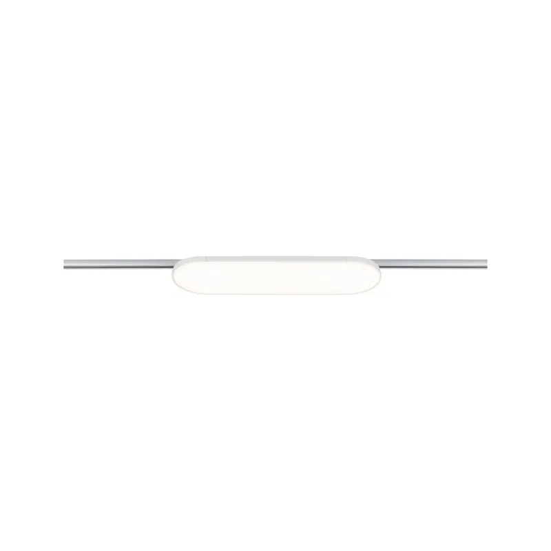 Panneau URail plafond 1x15W Blanc 230V métal 520x120mm gradable