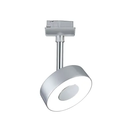 Spot URail Circle 1x5W 4000K Chrome dép /Chrome 230V Métal/plastique grd