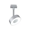 Spot URail Circle 1x5W 4000K Chrome dép /Chrome 230V Métal/plastique grd