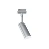 Spot URail Tubo 1x5W 4000K Chrome dép 230V métal non gradable