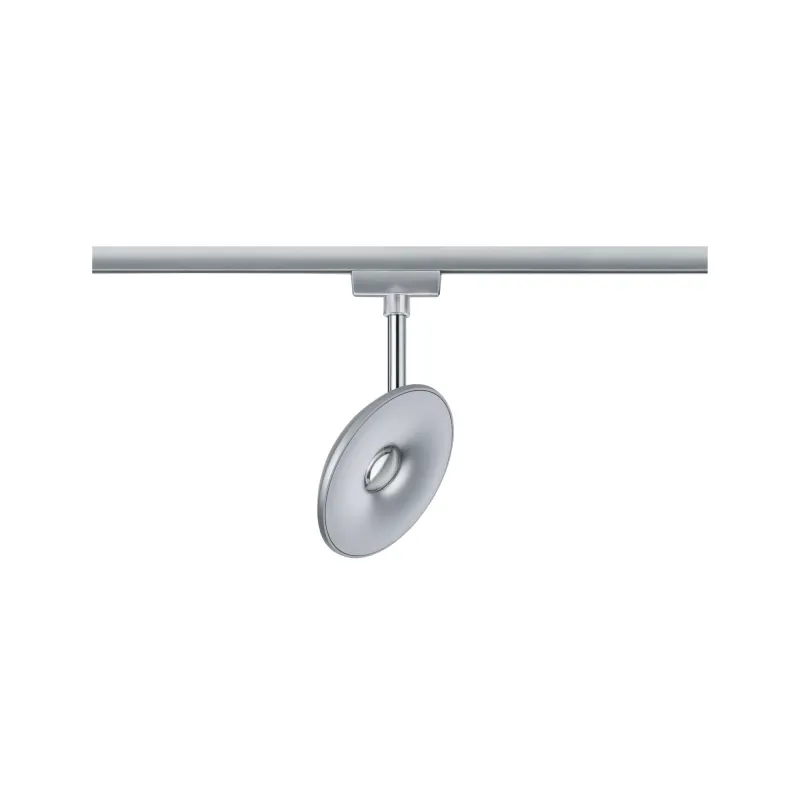 Spot URail Sphere 7,5W 4000K Chrome dép /Chrome 230V plastique gradable