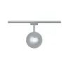 Spot URail Sphere 7,5W 4000K Chrome dép /Chrome 230V plastique gradable