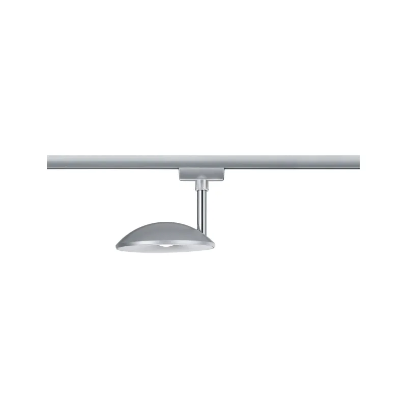 Spot URail Sphere 7,5W 4000K Chrome dép /Chrome 230V plastique gradable