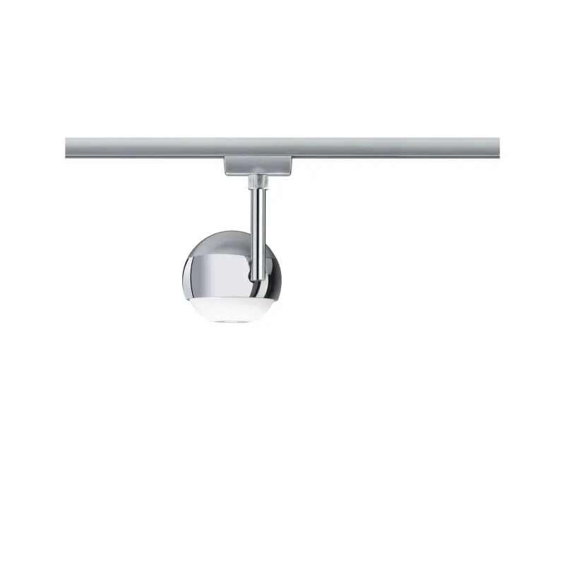 Spot URail Capsule II 6W 4000K Chrome dép/Chrome 230V métal/Syn gradable