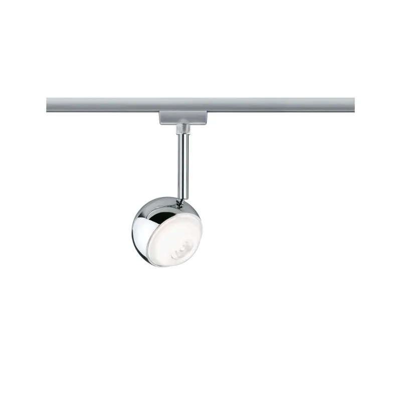 Spot URail Capsule II 6W 4000K Chrome dép/Chrome 230V métal/Syn gradable