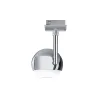 Spot URail Capsule II 6W 4000K Chrome dép/Chrome 230V métal/Syn gradable