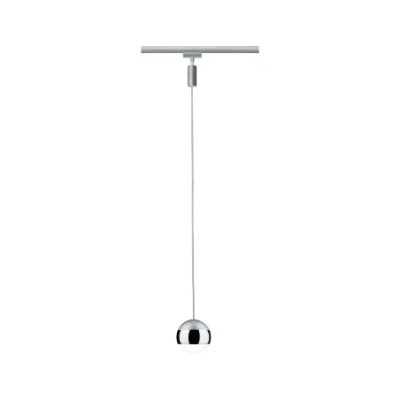 Suspen URail Capsule II 6W 4000K Chrome dép/Chrome 230V métal/Syn gradable