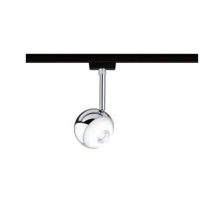 URail Spot Capsule II 6W 4000K Noir dép/Chrome 230V métal/Syn gradable