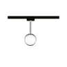 URail Spot Capsule II 6W 4000K Noir dép/Chrome 230V métal/Syn gradable