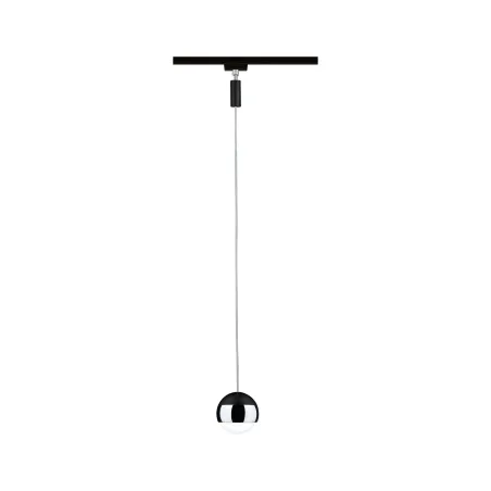 Suspension URail Capsule II 6W 4000K Nr dép/Chrome 230V métal/Syn gradable