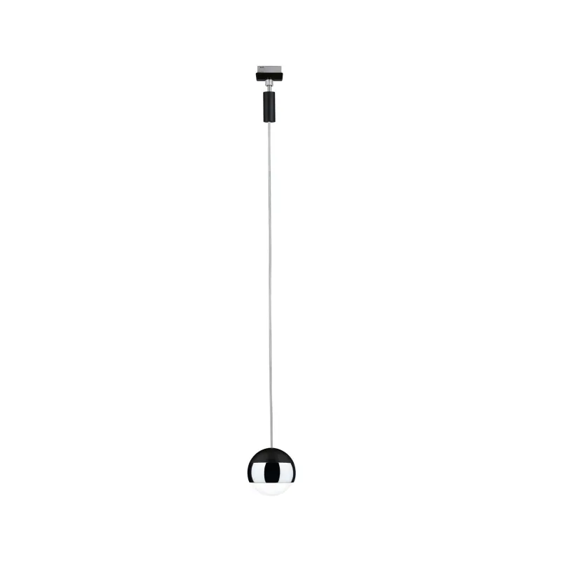 Suspension URail Capsule II 6W 4000K Nr dép/Chrome 230V métal/Syn gradable