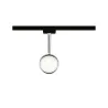 Spot URail Capsule II 6W 2700K Noir dép/Chrome 230V métal/Syn gradable