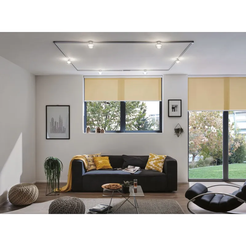 URail Ceiling Topa 1x5,2W Chrome /Clair/Satin 230V Métal/Acrylique