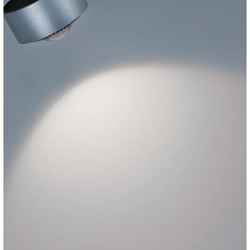 Spot URail Aldan 9W 4000K Chrome dép/ Noir 230V métal/plastique gradable