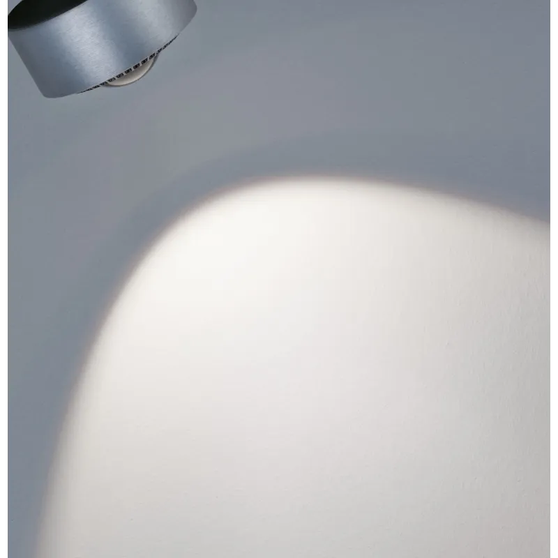 Spot URail Aldan 9W 4000K Chrome dép/ Noir 230V métal/plastique gradable