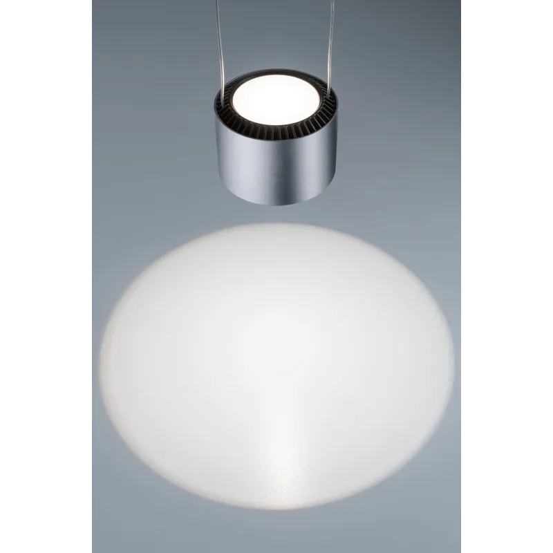 Suspension URail Aldan 13W 4000K Cr dép/ Noir 230V métal/plastique gradable