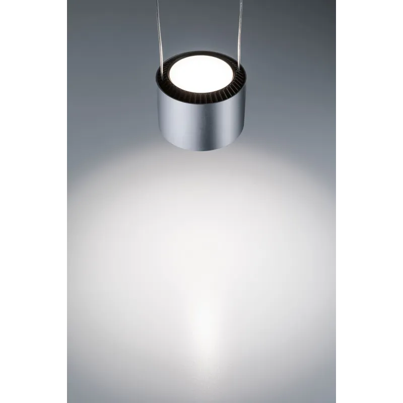 Suspension URail Aldan 13W 4000K Cr dép/ Noir 230V métal/plastique gradable