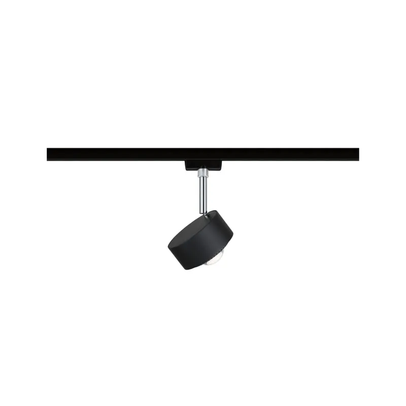 Spot URail Aldan 9W 4000K nr/dép Noir 230V métal/plastique gradable