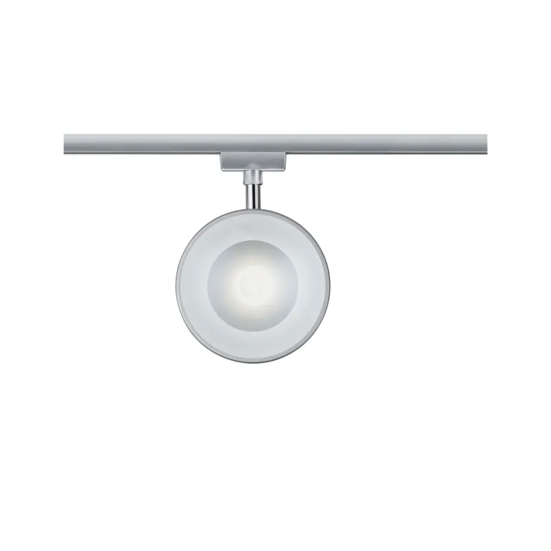 Spot URail Arena 1x15W 4000K Chrome dép /Chrome 230V métal gradable