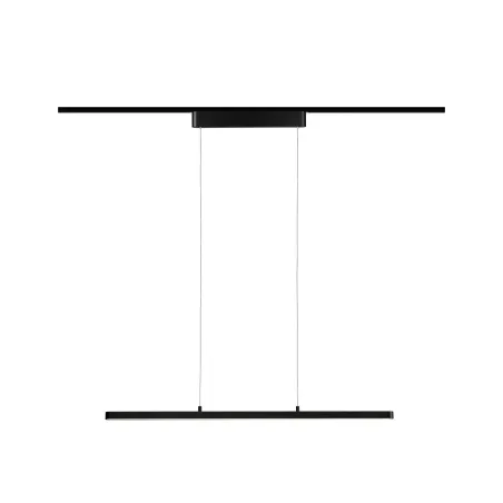 Suspension URail Lento 42W Noir dép 230 V, métal gradable