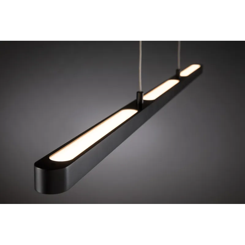 Suspension URail Lento 42W Noir dép 230 V, métal gradable