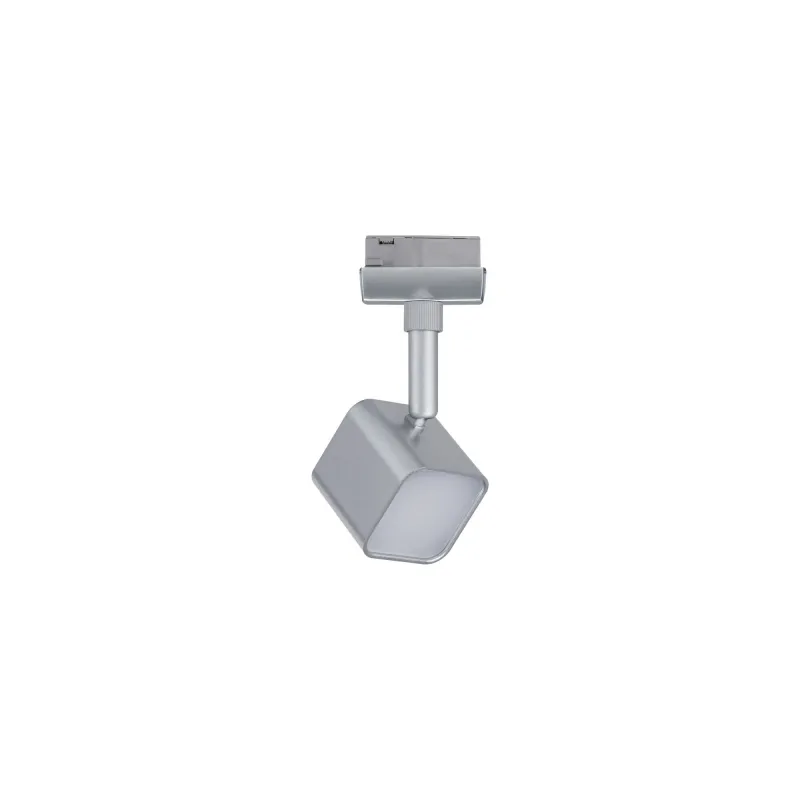 Spot URail Muri 1x4W Chr dép 230V mét/verre 3000K Non-grd