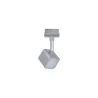 Spot URail Muri 1x4W Chr dép 230V mét/verre 3000K Non-grd