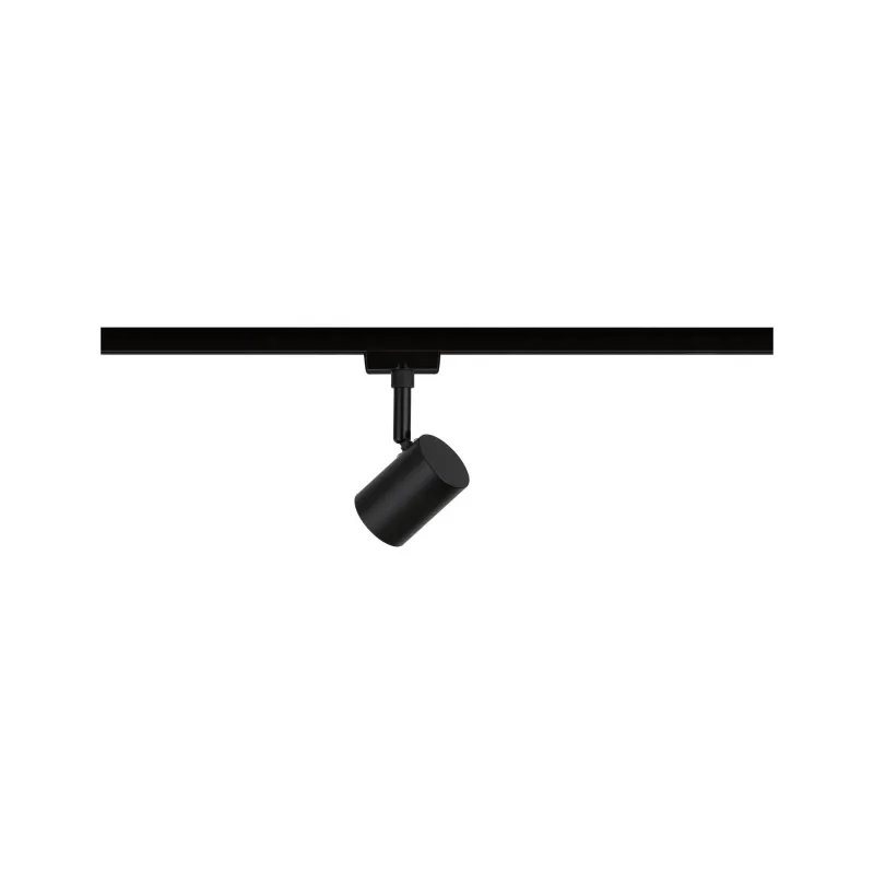 Spot URail Limba 1x4W Noir dép 230V mét/verre 3000K Non-grd