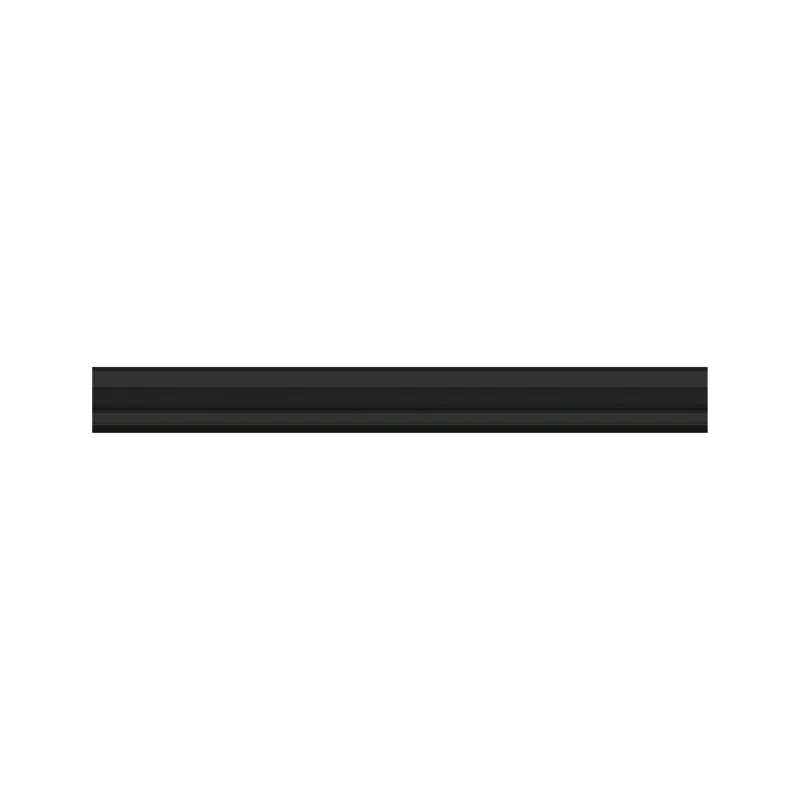 Rail en saillie ProRail3 1m Noir 230V métal 3 phases