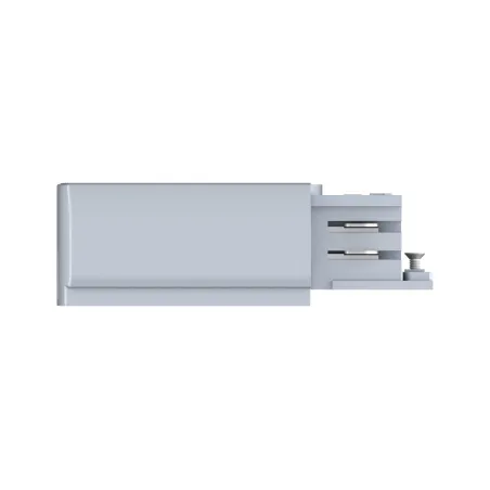 End Feed ProRail3 droite Argent 230V métal/plastique 3 phases