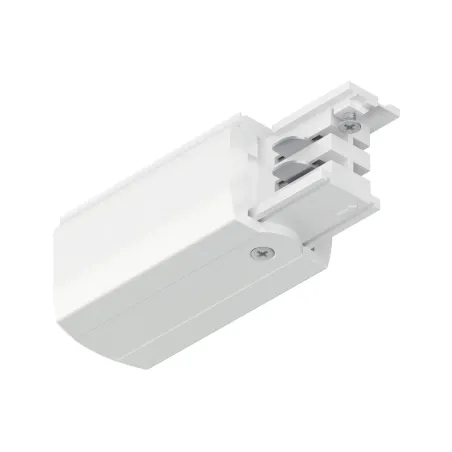 End Feed ProRail3 droite Blanc 230V métal/plastique 3 phases