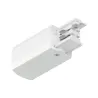 End Feed ProRail3 droite Blanc 230V métal/plastique 3 phases