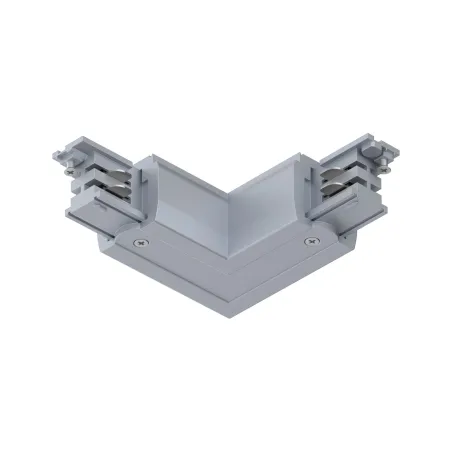 Connecteur en L ProRail3 Terre ext Arg 230V métal/plastique 3 phases