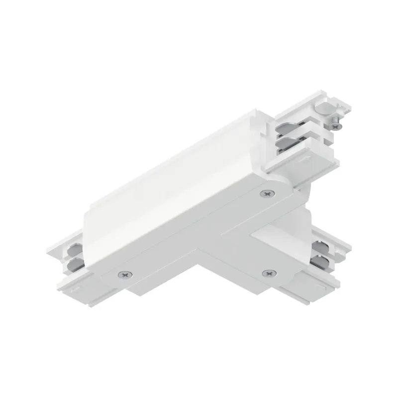 Connecteur en T ProRail3 Terre gauche Bc 230V métal/plastique 3 phases