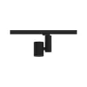 Spot ProRail3 Zeuz 33W 15° 3000K Black 230V Mét/Plastique triac gradable