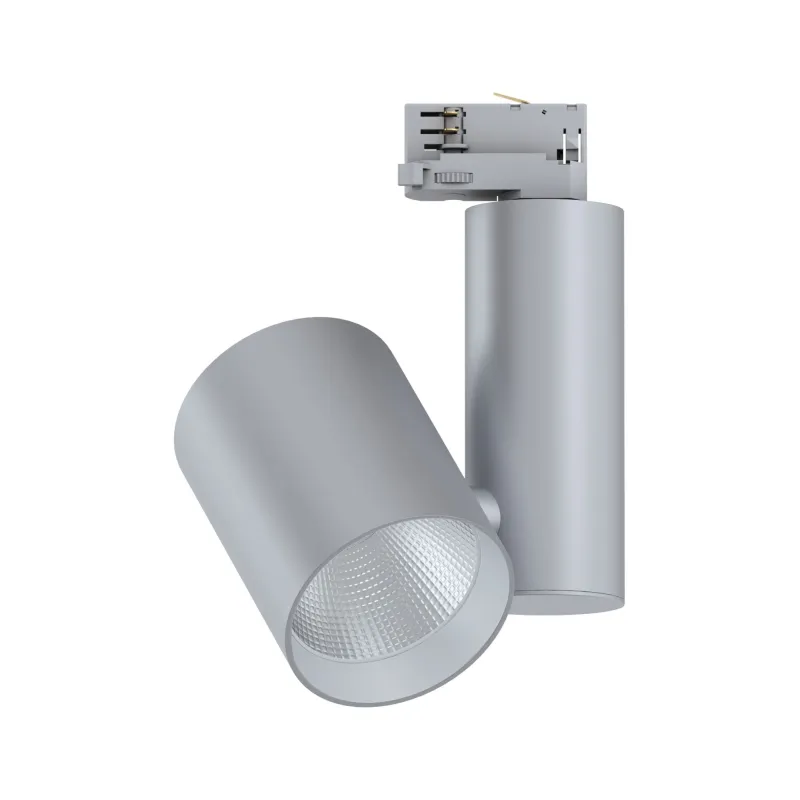 Spot ProRail3 Zeuz 32W 38° 3000K Silver 230V Mét/Plastique triac gradable
