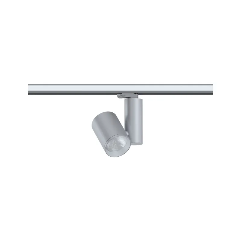 Spot ProRail3 Zeuz 32W 60° 3000K Silver 230V Mét/Plastique triac gradable