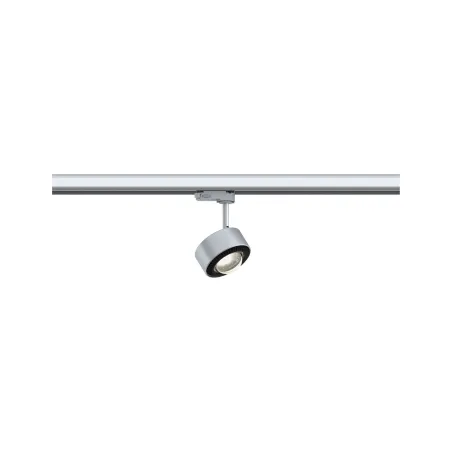 Spot ProRail3 Aldan 1x9W Argent/Noir 230V métal 3000K 3 phases dimmable
