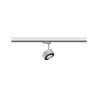 Spot ProRail3 Aldan 1x9W Argent/Noir 230V métal 3000K 3 phases dimmable