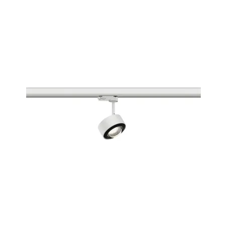 Spot ProRail3 Aldan 1x9W Blanc/Noir 230V métal 3000K 3 phases dimmable